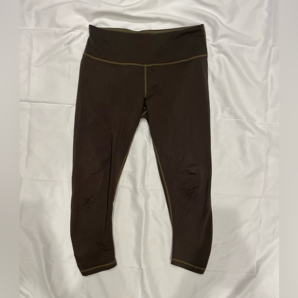 Prana Cropped Textured Leggings